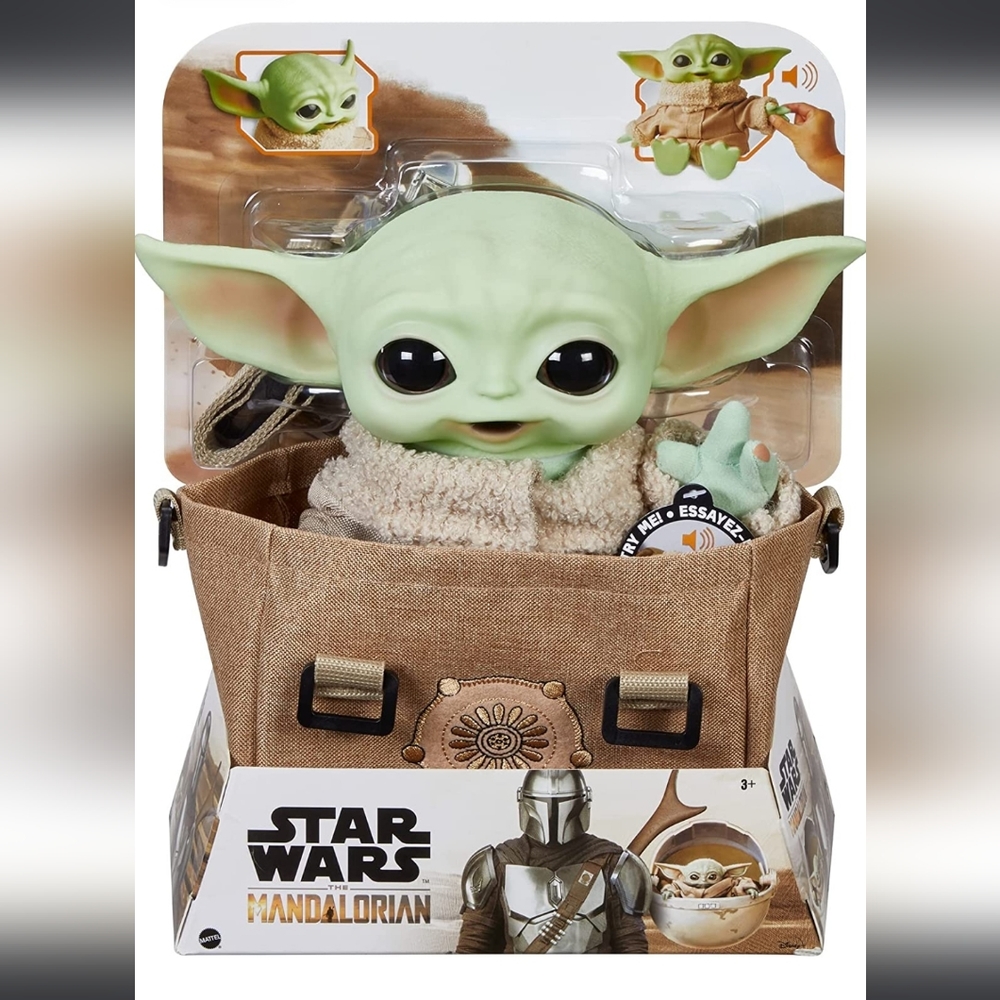 2 PACK Star Wars The Child Plush Toy, 11in Yoda Baby Figure from The Mandalorian